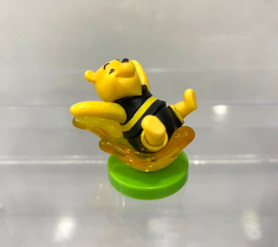 Japan Disney Furuta Choco Egg Winnie The Pooh Happy Bear Honey Mini Figure Toy