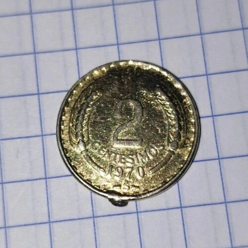 1970 2 Centesimos Coin chile - Image 2 of 2