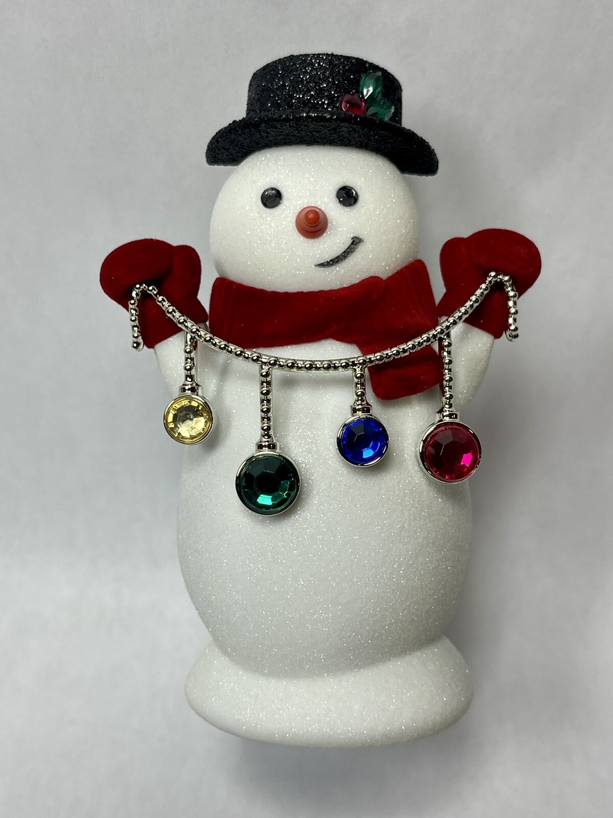 Bath & Body Works Snowman Scarf Christmas Wallflower Plug-In Nightlight-image