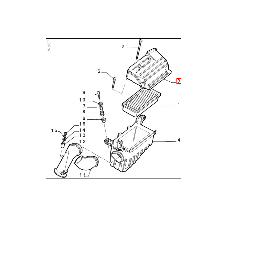 Blue Print ADH22205 Air Filter - Parts In Motion