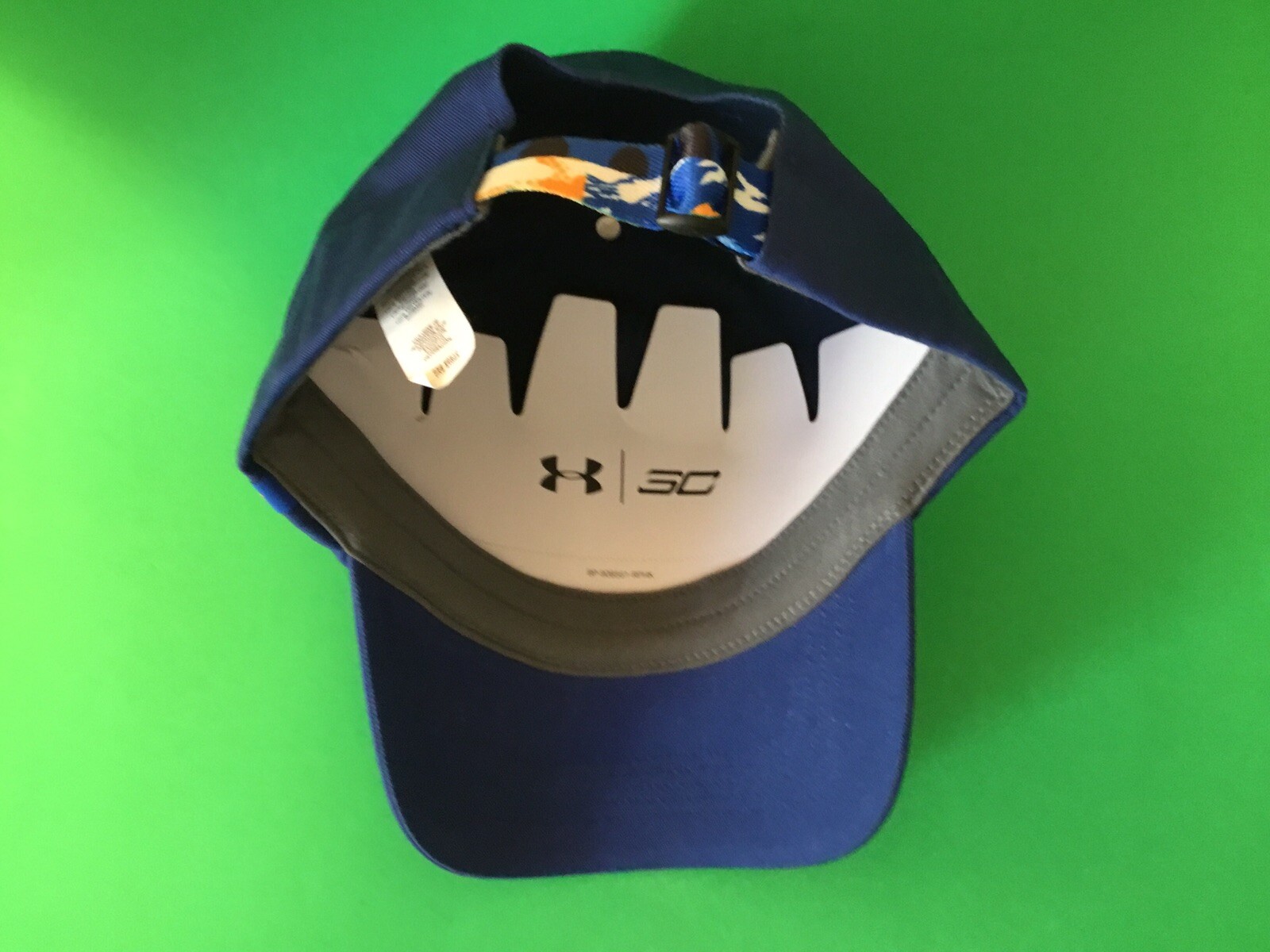 New UNDER ARMOUR Men’s Snapback, Hat ONE SIZE Navy Blue thumbnail 4