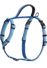 New Halti Dog Walking Harness with Handle Blue  Black Large 26"-38"