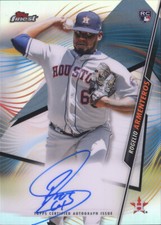 ROGELIO ARMENTEROS 2020 Topps Finest AUTO ASTROS RC FA-RA