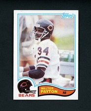 Walter Payton 1982 Topps (HOF) Chicago Bears #302 NM+