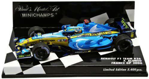 Minichamps Renault F1 R 2006 1/43 Scale Model French GP Race Car