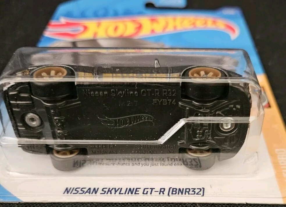 Mattel Hot Wheels Super Treasure Hunt Nissan Skyline GT-R BNR32