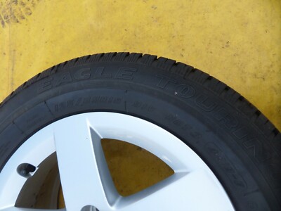 AUDI A3 ALLOY WHEEL 5 SPOKE SILVER 195 65 15 GOODYEAR TYRE 15 INCH 