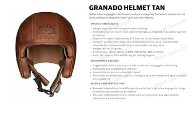 Royal Enfield GRANADO vintage Leather 