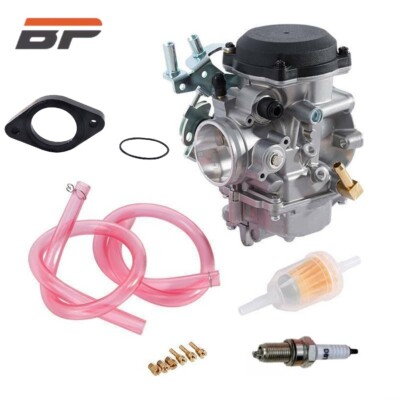 Carburetor Black Intake Manifold Performance Tuned For Harley-Davidson 40mm CV40