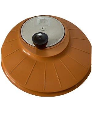 Vintage orange moulinex salad spinner 
