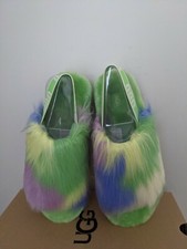 Ugg Australia Womens Fluff Yeah Slide Tie Dye Size 8 NIB