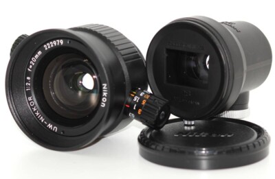 NearMint w/View Finder] Nikon UW Nikkor 20mm F2.8 Wide Angle From