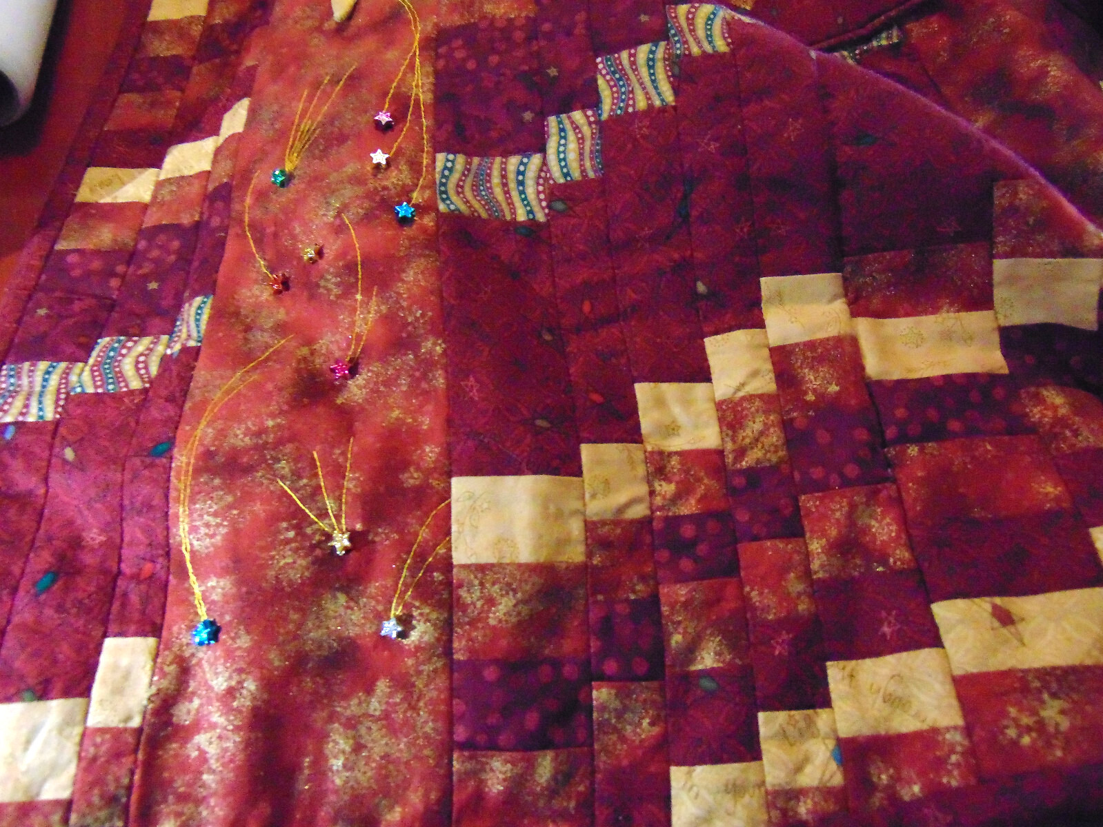 HANDMADE WOMENS PATCHWORK MULTI COLOR REVERSIBLE … - image 8