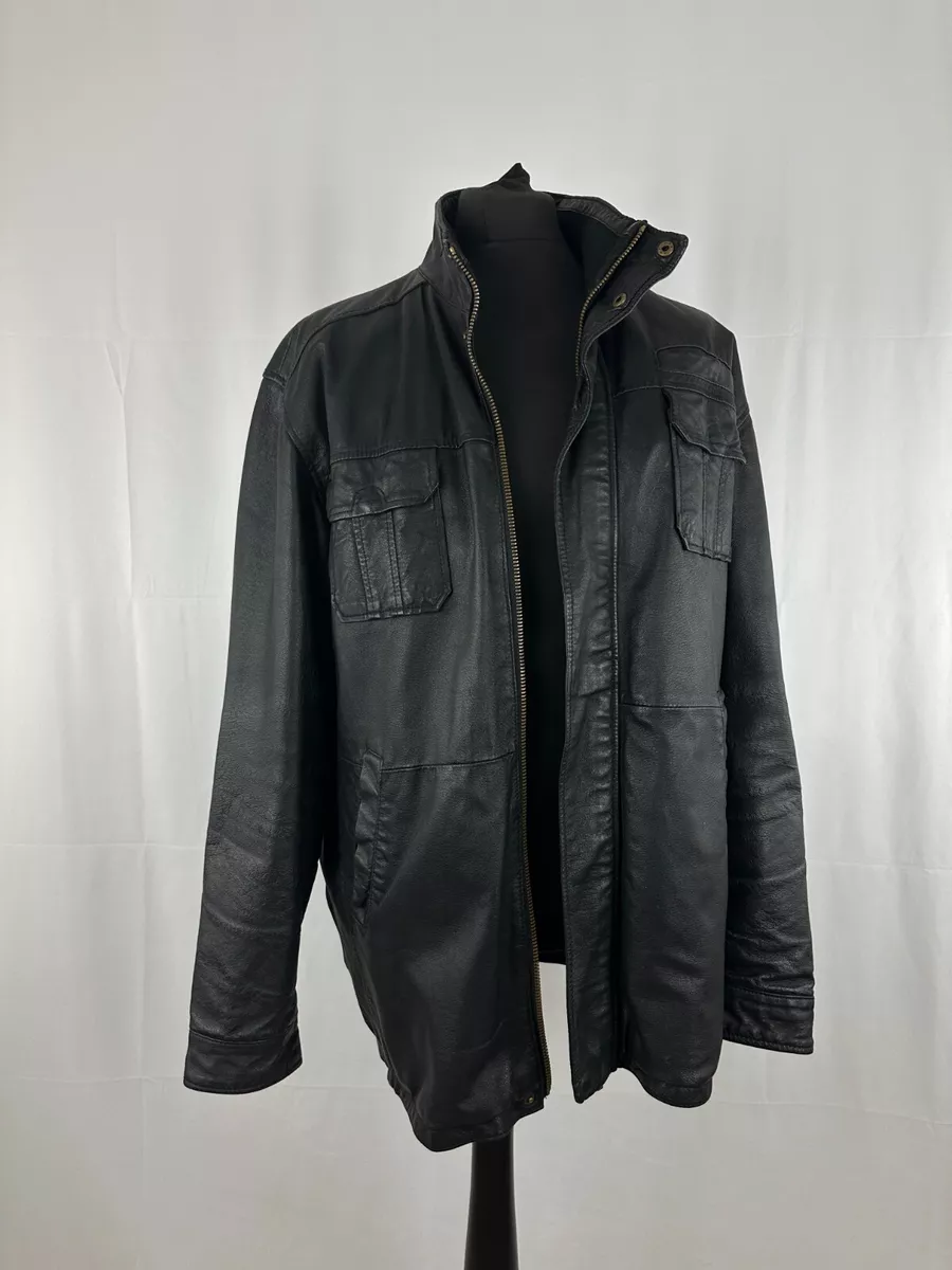Daniel hechter shop leather jacket