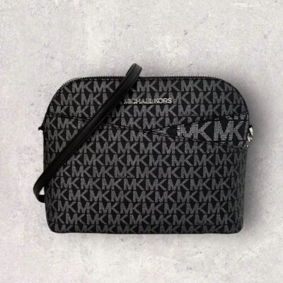 Michael Kors MK Tasche crossbody Umhängetasche Jet Set Travel Dome Schwarz NEU