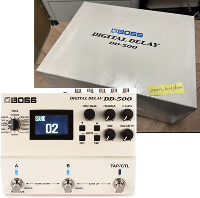Boss DD-500 Digital Delay Effektpedal für Gitarre brandneu mit BOX