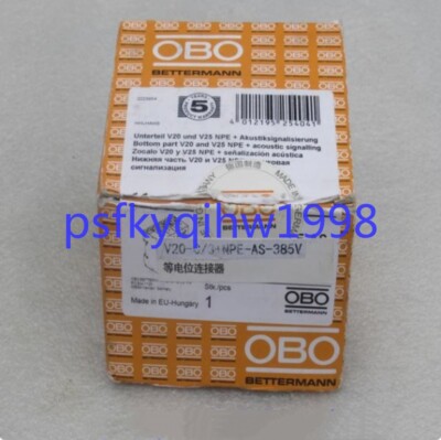 1 PCS NEW IN BOX OBO Spannungsschutz V20-C/3+NPE-AS-385V