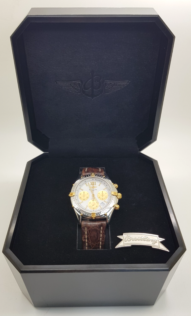 Breitling Chrono Jetstream B55348 w/ Box & Papers Wrist Size 7.25