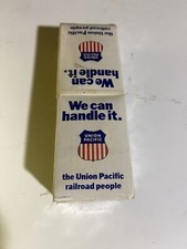 Vintage Union Pacific Matchbox Sealed Four Pack