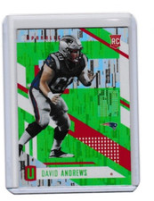 2017 Panini Unparalled Lime Green Wind Chimes David Andrews RC 6