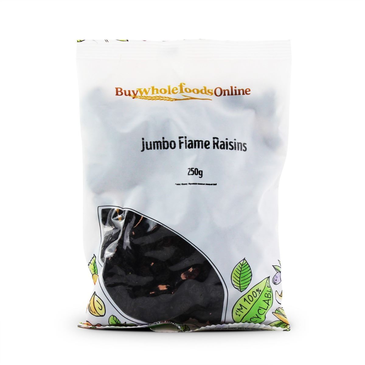 Jumbo Flame Raisins 250g | BWFO | Free UK Mainland P&P