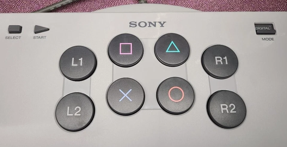 Sony PlayStation PS1 Analog Flight Dual joystick in Box SCPH-1110 console Japan - Image 3 of 4