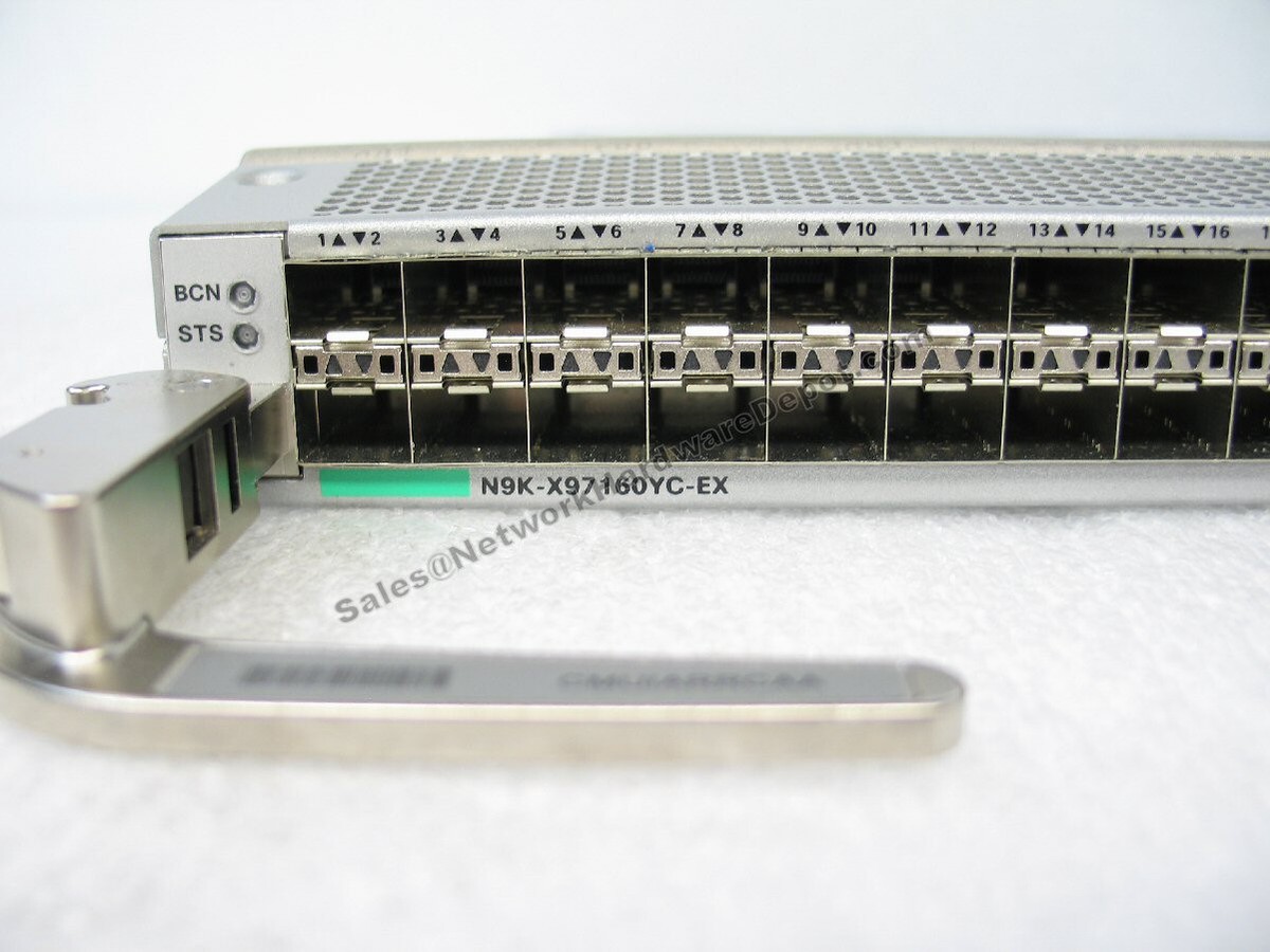Cisco N9K-X97160YC-EX Nexus 9500 48-Port 25G 4-Port 100G *1-Year