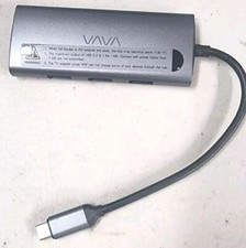 USB C Hub, 7-in-1 USB C Adapter with 100W Power Delivery Charging Port