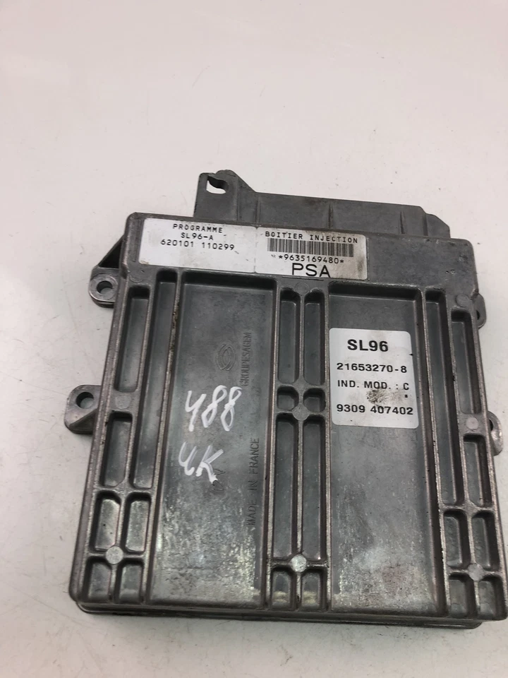 Centralina motore CITROËN XSARA N1 ECU 9635169480 1999 23393316 - Immagine 2 di 4