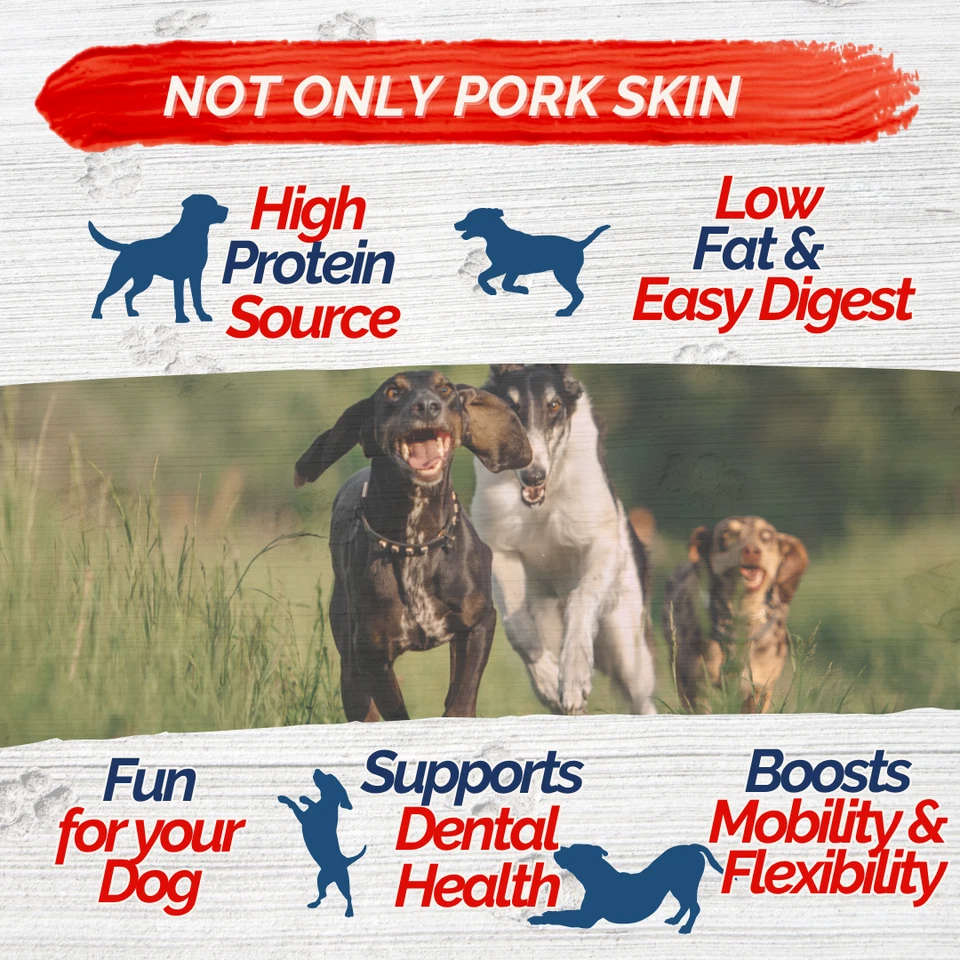 Orejas de cerdo Fresh Farms para perros (paquete de 25), orejas de cerdo gruesas enteras totalmente naturales, cantan Foto 4 de 4