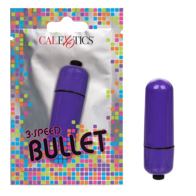 CalExotics 3 Speed Purple Mini Bullet Vibrator Vibe