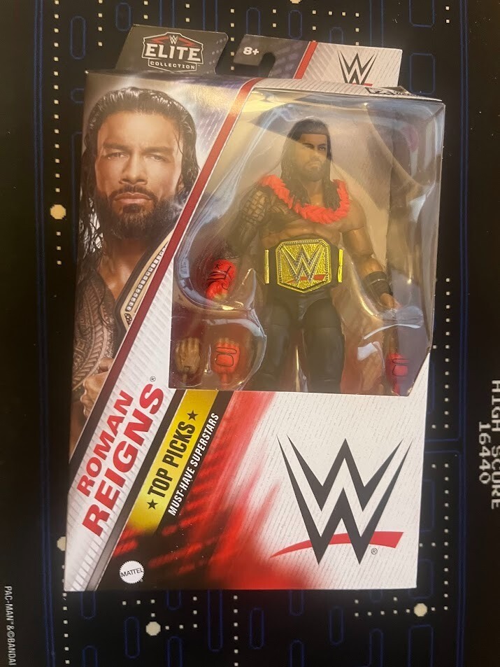 WWE Elite Collection Top Picks Roman Reigns Wrestling Action Figure NEW