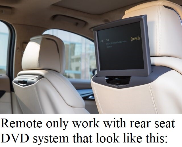 2016-2020 Cadillac CT6 Rear Seat DVD Entertainment 2 Headphones 1