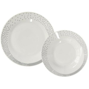 6 Fondi 6 Piani 6 Dolce 1 Coppa Colì Servizio Piatti per 6 Persone 19 Pezzi 6 Fondi 6 Piani 6 Dolce 1 Coppa Colì Servizio Piatti per 6 Persone 19 Pezzi