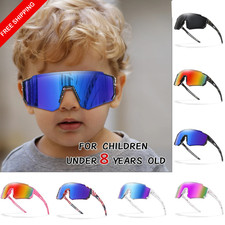 Kids Youth Sun Glasses Outdoor Baseball Softball Sunglasses Sport Cycling