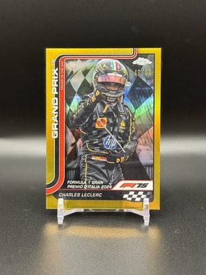 2025 Topps Chrome F1 Charles Leclerc #137 Gold /50 DOTD