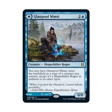 Glasspool Mimic // Glasspool Shore (R) (Foil) NM