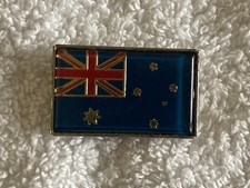 1950s Australian Flag Enamel Pin Badge Made in England