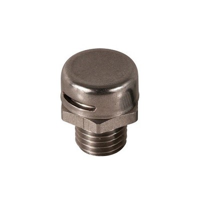 Remke Industries RVP15-M12-SS-LT Dome Vent Plug, M12 thread, SS, long thread