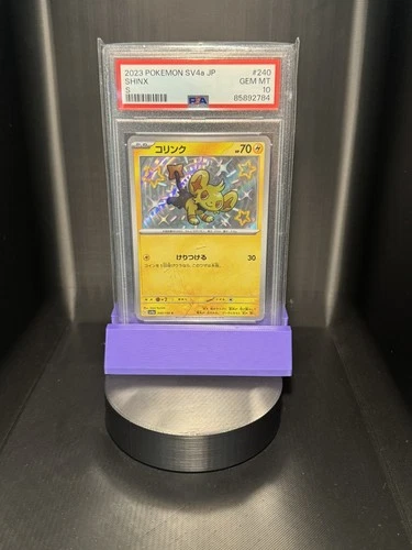 2023 Pokemon  Shinx S SV4a Shiny Treasure ex 240/190 Japanese PSA 10