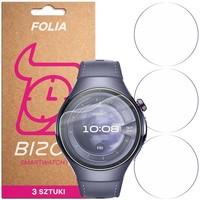 3X Schutzfolie FüR Huawei Watch 5 46 Mm Bizon Displayschutzfolie Folie Film