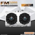 SPAWON Aluminum Radiator+Fan Shroud For Honda Acura Accord 1994-2001 AT MT 1494