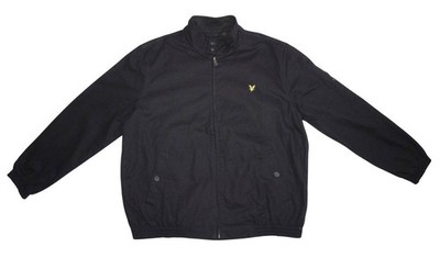 Lyle & Scott Harrington Herrenjacke Schwarz   Größe XXL