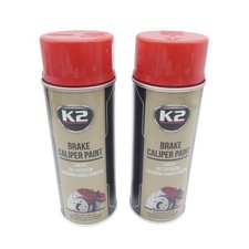 2x K2 Bremssattellack 400 ML ROT Bremszylinder L346CE Spray Brake Caliper 2x K2 Bremssattellack 400 ML ROT Bremszylinder L346CE Spray Brake Caliper