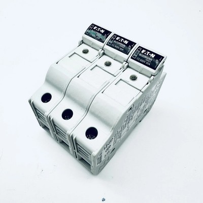 FOR BUSSMANN CHCC3DIU Fuse Block 3 Pole ID 30A 600V