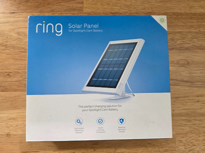 Ring 2W Solar Panel White