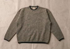 Vtg Woolrich Men's Wool Blend Heavyweight Knit Crew Neck Woodcutter Sweater! 2XL