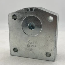 CAT OEM 624-3285 9448 Cylinder End Cap, Hex Center Hole, 4 Round Corner Holes