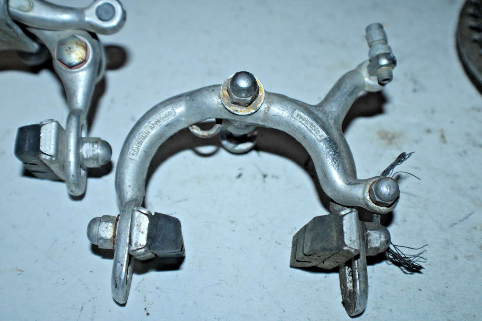 Vintage Groupset Crankset 170mm 40/52t Schwinn Brakes Suntour 7 Front Derailleur