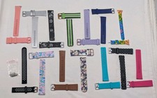 Set Of 14 Multicolor Print Silicone Fitbit Versa 2 LG Replacement Watch Bands A